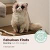 Bearington Cat Stuffed Animal - Ralistic Cat Plush Lifelike Himalayan Kitty Plushies That Look Real - Tasha 10.5" view 3