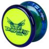 Duncan Dragonfly Yo-Yo -Blue with Green Cap, Pack of 1 view 2