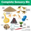 Creativity for Kids Sensory Bin: Dinosaur Dig - Toddler Sensory Toys, Sensory Bin Filler and Toddler Activities for Boys and Girls, Dinosaur Toys for Kids Ages 3-5+ view 3