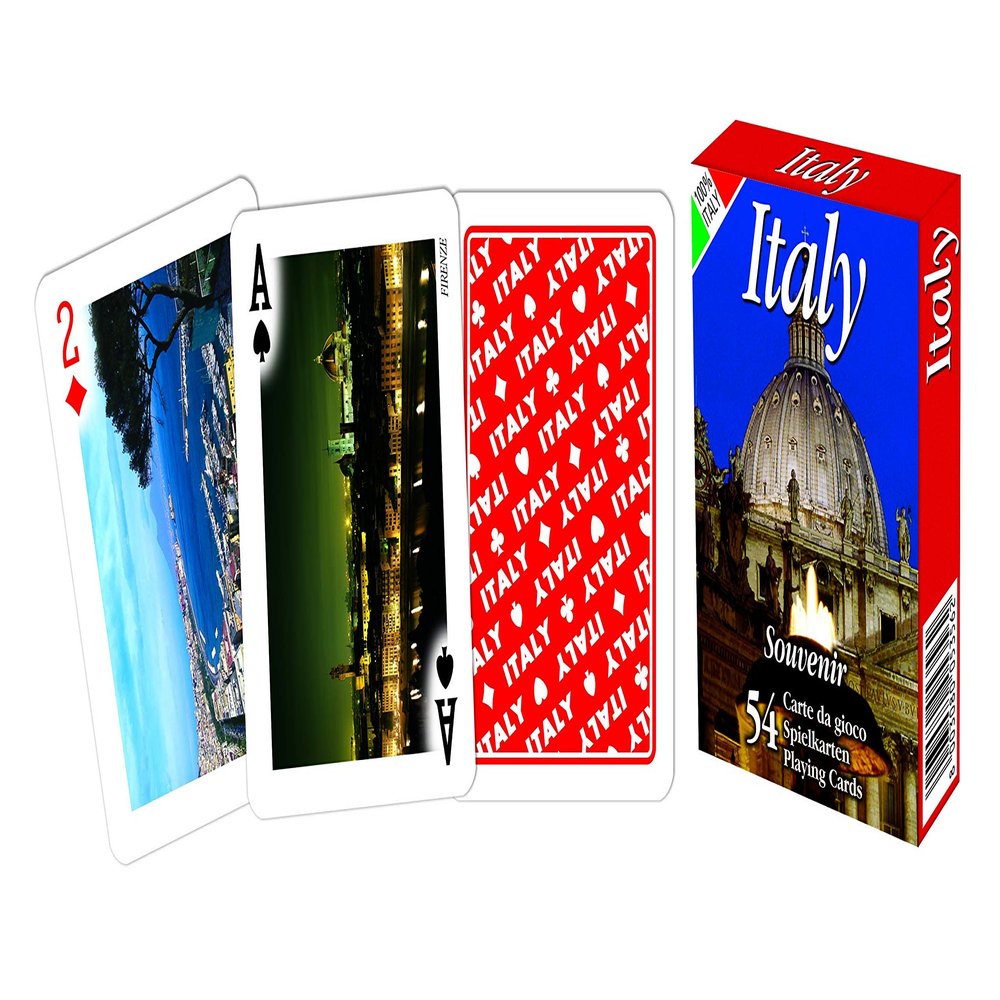 Modiano Poker Italy Red