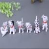 6 Pcs Cute Mini Animals Dog Miniature Figurines Dalmatian Cake Cupcake Toppers Fairy Garden Miniature Moss Landscape DIY Terrarium Crafts Ornament for Kids Craft Playset Fun Office Home Decor view 2