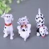 6 Pcs Cute Mini Animals Dog Miniature Figurines Dalmatian Cake Cupcake Toppers Fairy Garden Miniature Moss Landscape DIY Terrarium Crafts Ornament for Kids Craft Playset Fun Office Home Decor view 3