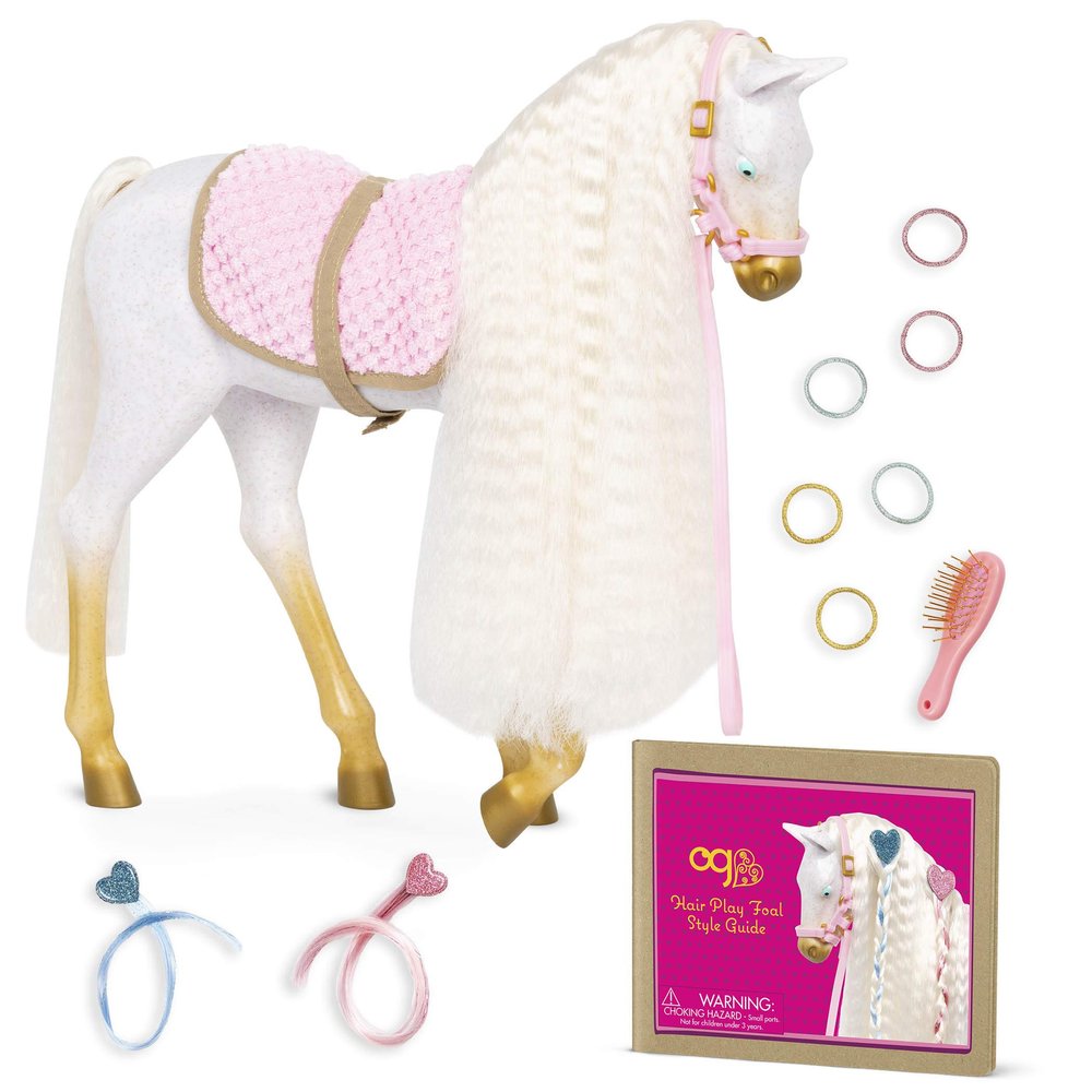 Our Generation - BD38162Z - Foal 30 cm - white mane