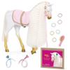 Our Generation - BD38162Z - Foal 30 cm - white mane view 1