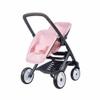 Quinny Twin Toy Pretend Play Pushchair for Dolls and Baby Dolls in Light Pink view 1