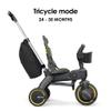 Doona Liki Trike S3, Desert Green - 5-in-1 Compact, Foldable Tricycle - Suitable for Toddlers 10 to 36 Months view 4