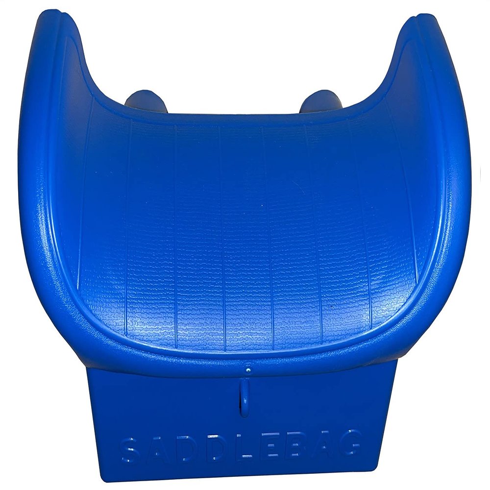 Blue Saddleback Seat for The Original Big Wheel, Genuine Replacement Part with 5.4" Spacing, Made in China