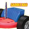 Blue Saddleback Seat for The Original Big Wheel, Genuine Replacement Part with 5.4" Spacing, Made in China view 4