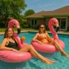 GiftExpress 48" Inflatable Flamingo Pool Float, Swim Party Toys, Fun Beach Floaties, Summer Pool Lilo Lounger for Adults & Kids, Pool Party Favor (2) view 2