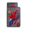 Marvel Spiderman Toddler Quilted Nap Mat with Built-in Pillow, Super Soft Kids Sleep Mat for Daycare & Travel, 26 x 46, Multicolor view 1