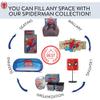 Marvel Spiderman Toddler Quilted Nap Mat with Built-in Pillow, Super Soft Kids Sleep Mat for Daycare & Travel, 26 x 46, Multicolor view 2