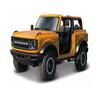 Burago  Ford Bronco 1/18 Blue Metal  Collectible Model Car with Open Hood and Tailgate, Ultra-Detailed Interior  from 3 Years Old  Gift for Children or Adults view 4