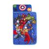 Marvel Avengers Toddler Quilted Nap Mat with Pillow,Super Soft Kids Sleeping Mat, Portable Rollup Design, 26" x 46", Multicolor view 1