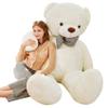 IKASA Giant Teddy Bear Plush Toy Stuffed Animals (White, 70 inches) view 1
