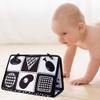teytoy Tummy Time Mirror Infant Newborn Toys 0-3 Months Brain Developmental Baby Mirror Tummy Time Black and White High Contrast Baby Toys 4 6 9 12 Month Boys Girls Crawling Sensory Toy view 4