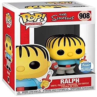 Funko Pop! TV: The Simpsons Ralph Wiggum Funko Shop Exclusive Vinyl Figure #908