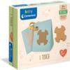Clementoni - Baby for You-I Touch-Early Childhood Game, First Activities, Children 6 Months+, Made in Italy, Multicoloured, 52476 view 1