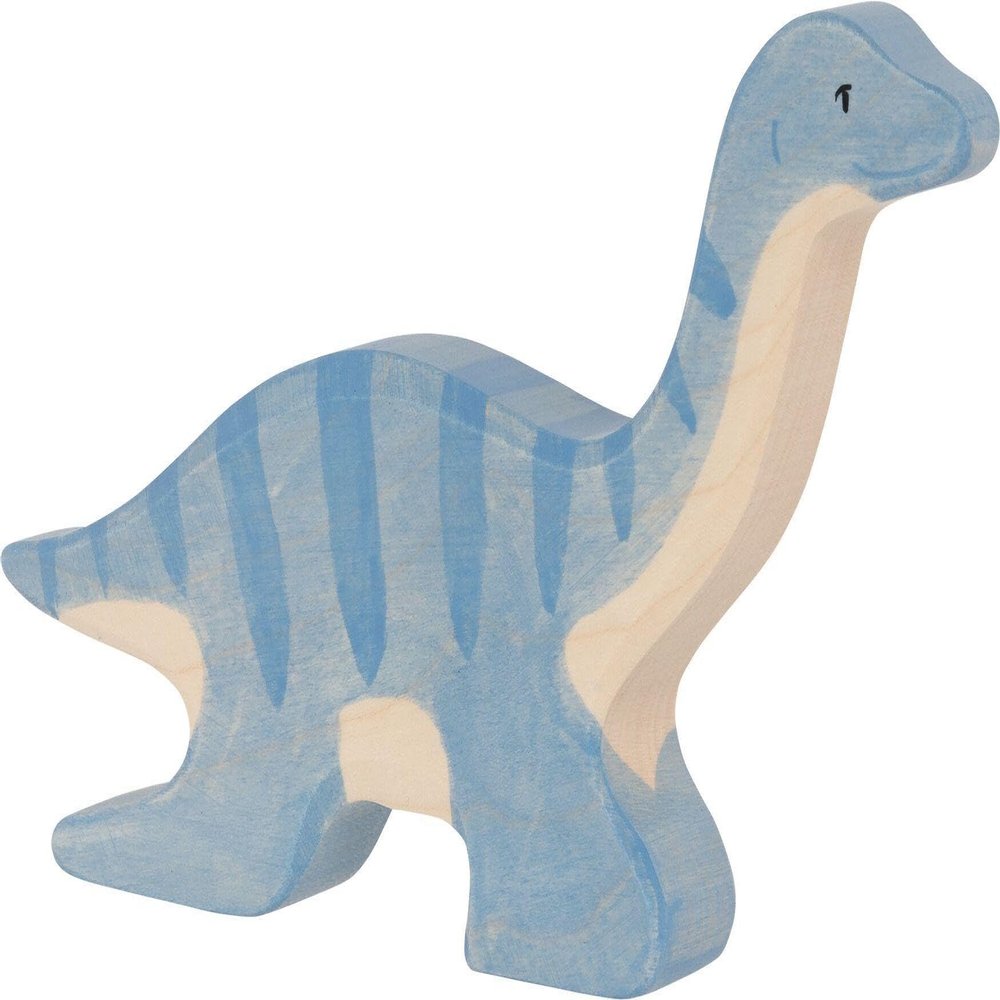 Plesiosaurus: approx. 19 x 2.3 x 10.8 cm, wood, per piece