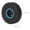 120mm RC Wheels, 4Pcs RC Racing Tires 120mm 1/10 Scale Rubber Inflatable Remote Control Model Climbing Car Tire(Blue) view 3