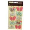 10 Assorted Butterfly Dimensional Stickers view 1