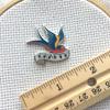 Crafty Sparrow American Traditional Tattoo Inspired Enamel Needle Minder view 4
