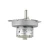CHANCS DC Gear Motor Fan Motor Brushless DC Motor JS-50 24V 15RPM D-Shaft view 1