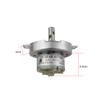 CHANCS Gear Electric Motor 24V 60RPM POM Plastic Gear Gearbox view 2