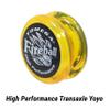 Yomega Fireball YoYo -HIGH Performance Responsive Transaxle Yoyo, Great for String Tricks for Advance Players to Perform Like Pros + Extra 2 yo yo Strings & 3 Month Warranty (Yellow and Black) view 2