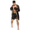 Boland - Boxer, coat, gloves, trousers, belt, for men, gold-black, boxing champion, world champion, costume, carnival, theme party view 1