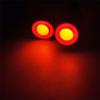 LAEINA RC Car 2 Modes LED Lights Headlight for 1/10 RC Crawler Car Truck (13mm, Red&Yellow) view 4