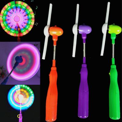 BARMI Flashing Light Up LED Spinning Music Windmill Strip Shape Child Toy Gift,Perfect Child Intellectual Toy Gift Set