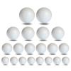 MCE-Commerce Polystyrene Balls Mix Pack of 20 in 4 Sizes: 2 x 10 cm 4 x 8 cm 6 x 7 cm 8 x 6 cm, White, 2x10cm 4x8cm 6x7cm 8x6cm view 1