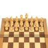 Wooden Chess Set with Folding Board and Storage (15-inch Board, 3-inch King) view 4