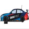 Scalextric C4225 BMW 330i M-Sport BTCC 2020 - Colin Turkington, Black/Blue/Red view 3