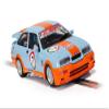 Scalextric Ford Sierra RS500 Gulf #7 1:32 Slot Race Car C4231 view 3