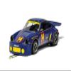 Scalextric Porsche 911 3.0 RSR Good Year Al Holbert 1:32 Slot Race Car C4241,Blue & Yellow view 1