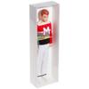 Collecting Warehouse Redoll Clear Folding Display Box with White Liners and Black Elastic for 11-12 inch Dolls or Action Figures, 4" W x 2.25" D x 13" H, Pack of 2 view 2