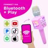 Move2Play, Kidz Bop Karaoke Microphone | The Hit Music Brand for Kids | Toy for Girls & Boys Ages 2, 3, 4, 5, 6, 7, 8+ Years Old | Gift & Birthday Present view 3