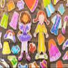 TS Shure by Bendon Daisy Girls 40-Piece Wooden Magnetic Dress Up Doll 50463 view 4