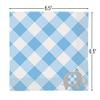 Blue Floral Elephant Luncheon Napkins (16 Count) - Premium Quality & Unique Design for Stylish Party Tables, Perfect for Celebrations & Special Occasions view 2