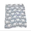 1 Pc Polar Bear Print Baby Swaddle Blanket Set, Boutique Muslin Cotton Blanket, Girls and Boys, Baby Swaddle, Ideal Newborn Baby Swaddle Suit Each Blanket Weighs 5 1/2 Ounces 15412-POLAR Bear ONLY-2D view 4