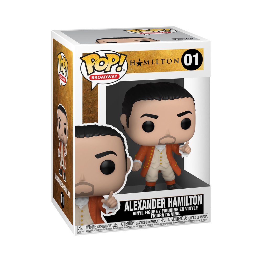 Funko POP Broadway: Hamilton - Alexander Hamilton Collectible Vinyl Figure, Multicolor