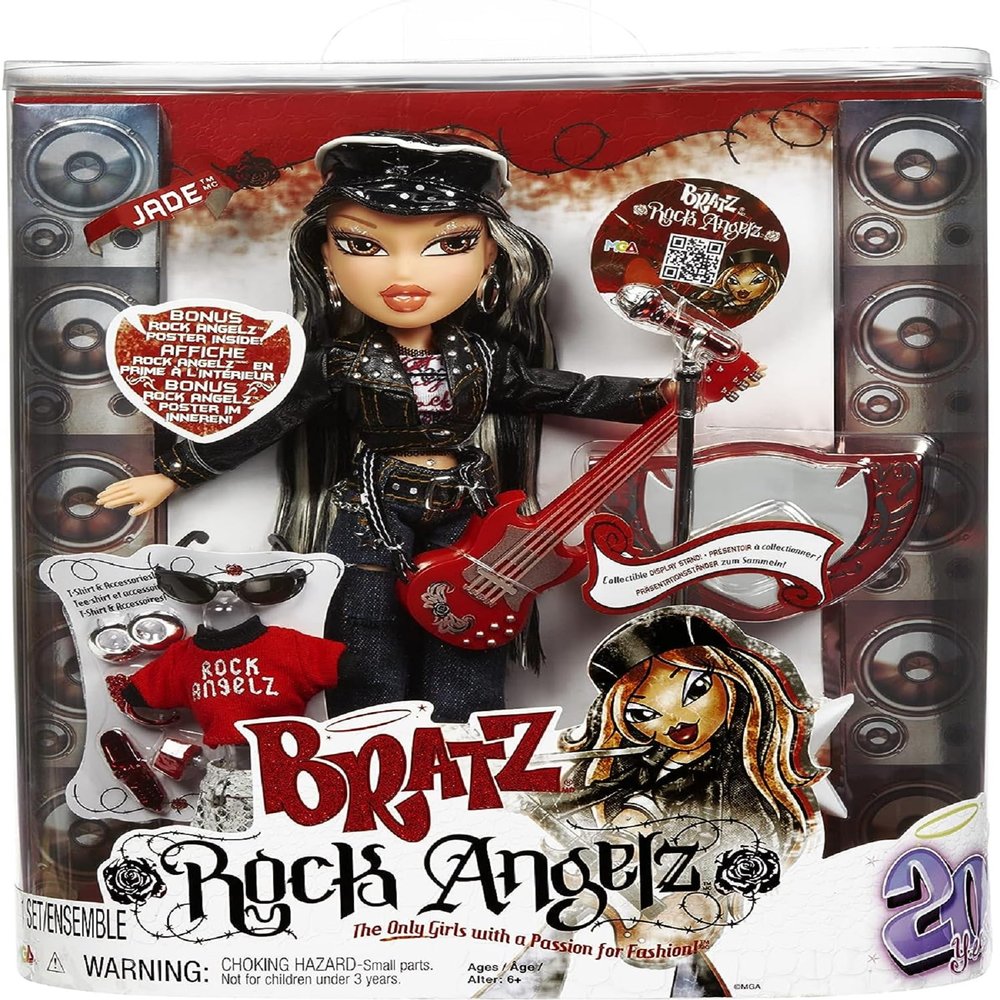 Bratz Rock Angelz 20 Yearz Special Edition Fashion Doll Jade