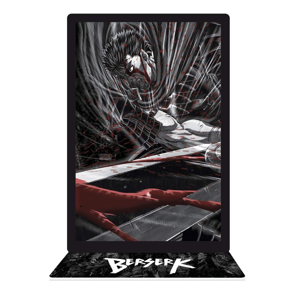 ABYSTYLE Berserk Guts Acryl Stand Figure Model 4" Tall Anime Manga Desktop Accessories Merch Gift