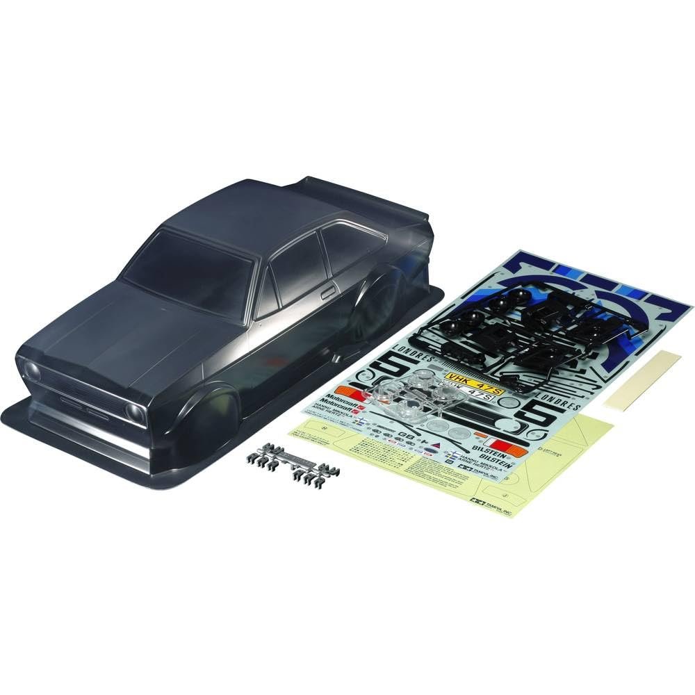 TAMIYA 51658 Car Kit Ford Escort Mk.II Rally RS239 - RC Model Making, Accessories for Remote Controlled Cars, Replacement Body