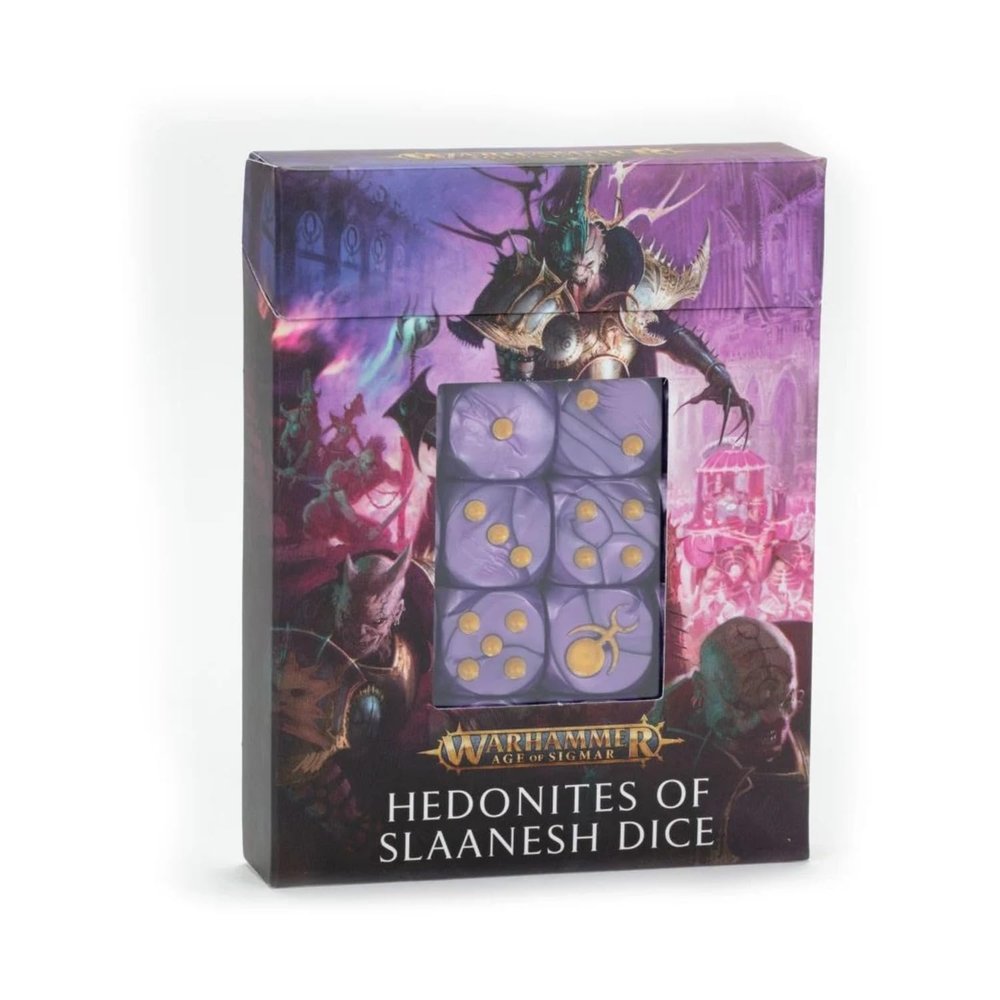 Age of Sigmar Hedonites of Slaanesh Dice Set