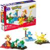 MEGA Pokmon Building Toys Set Kanto Region Team with 130 Pieces, 4 Poseable and Articulated Characters, 2 Inches Tall, for Kids view 1