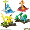 MEGA Pokmon Building Toys Set Kanto Region Team with 130 Pieces, 4 Poseable and Articulated Characters, 2 Inches Tall, for Kids view 2