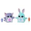 FurReal Fuzzalots Kitty and Bunny Color Change Interactive Feeding Toy, Lights and Sounds, Ages 4 and Up view 1