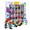 Playmags 100-Piece Magnetic Tiles Building Blocks Set & Playmags Magnetic Figures-Community Figures Set of 15 Pieces Bundle view 3